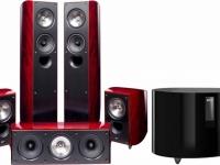 Комплект акустики Kef XQ50 Speaker Package Khaya Manogany